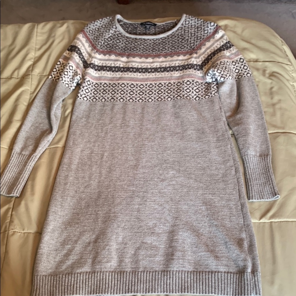 Faire isle Sweater Dress